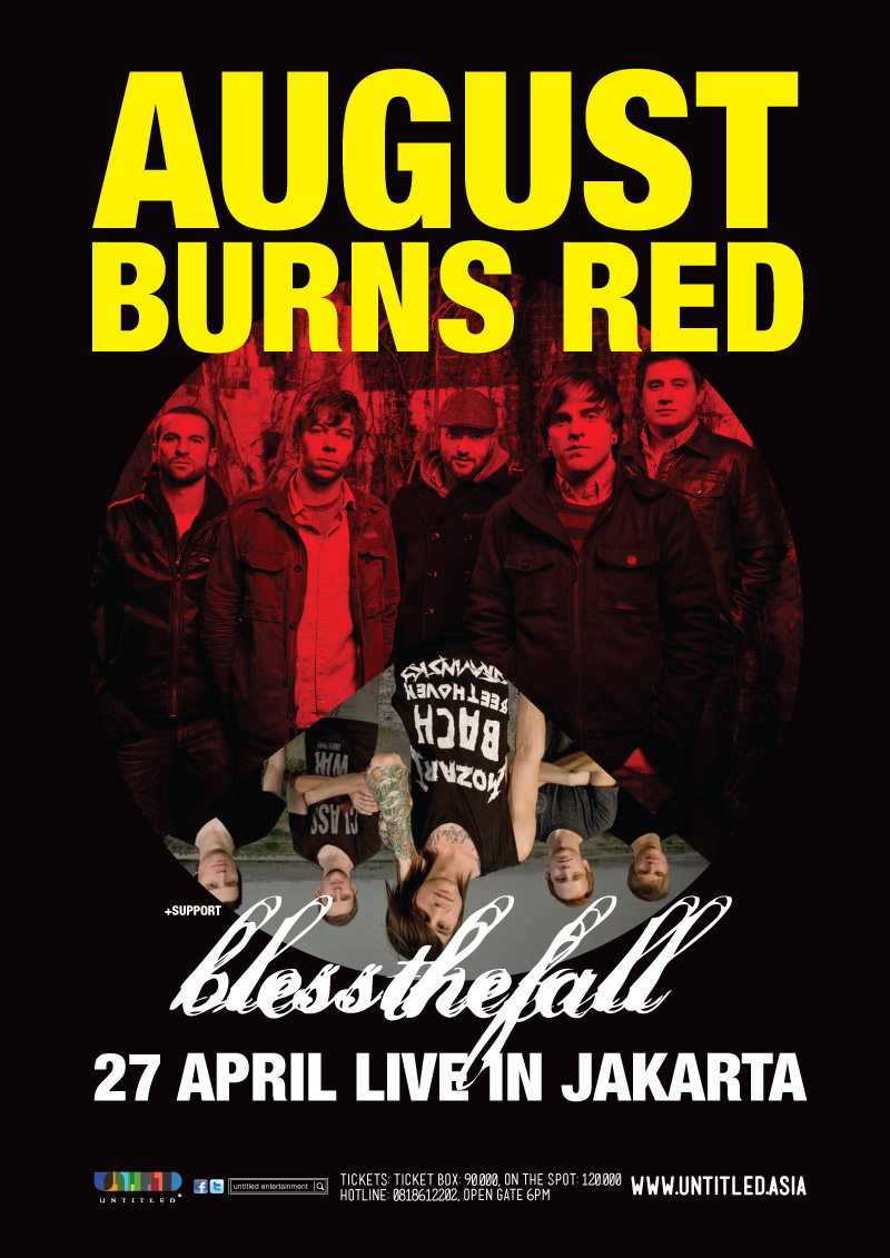 August Burns Red & Blessthefall live in Jakarta