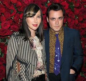 Karen O and Barnaby Clay