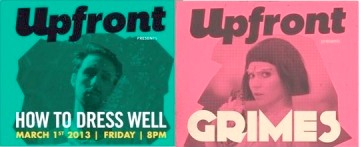 March’s Upfront Series Presents : How To Dress Well and Grimes Live In Kuala Lumpur